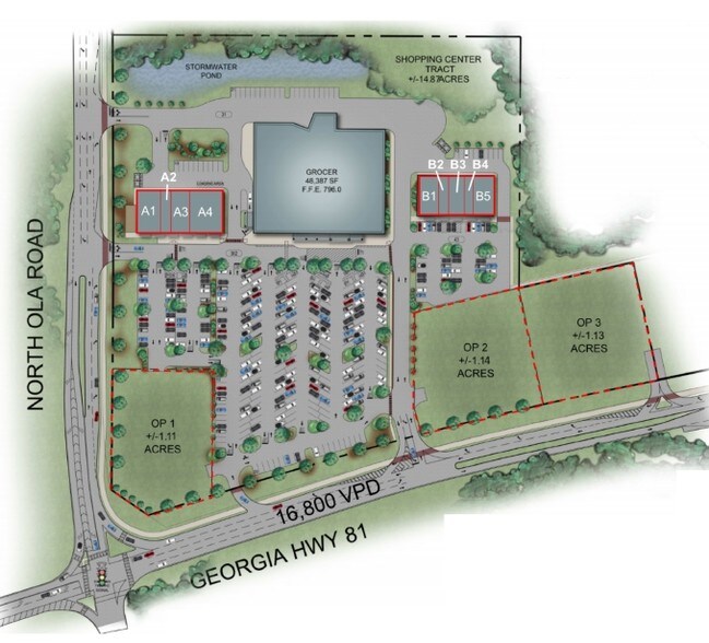 More Photos Of 3451 Highway 81 E, McDonough Unknown For Lease