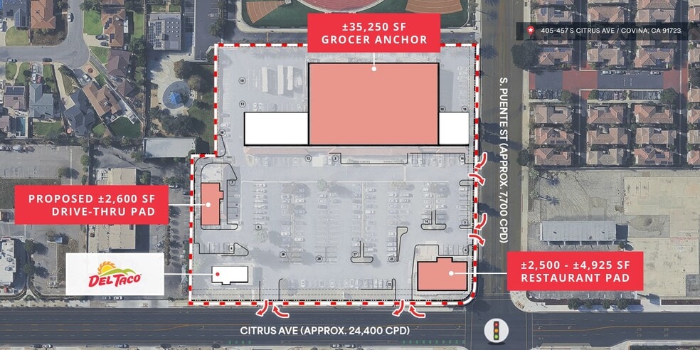 More Photos Of 403-471 S Citrus Ave, Covina Unknown For Lease