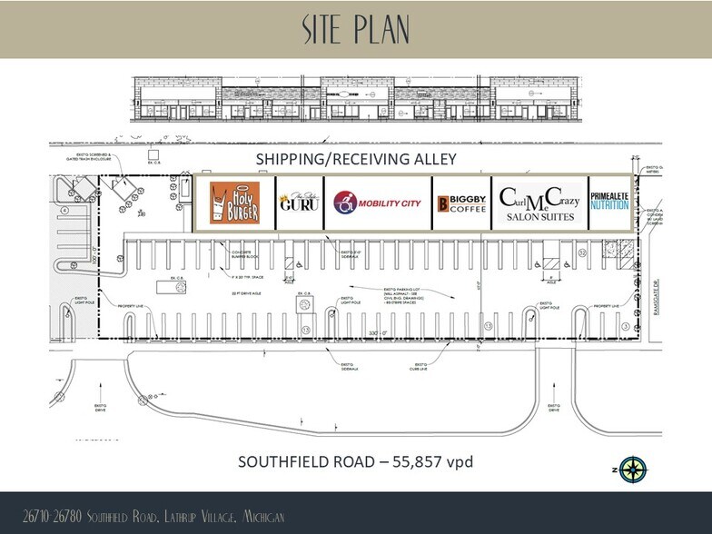 More Photos Of 26710-26780 Southfield Rd, Lathrup Village Storefront Retail Office For Lease