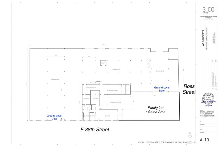 More Photos Of 2049-2053 E 38th St, Vernon Warehouse For Sale