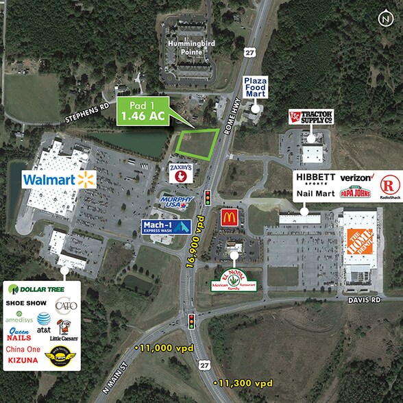 Primary Photo Of 1585 Rome Hwy, Cedartown Land For Sale