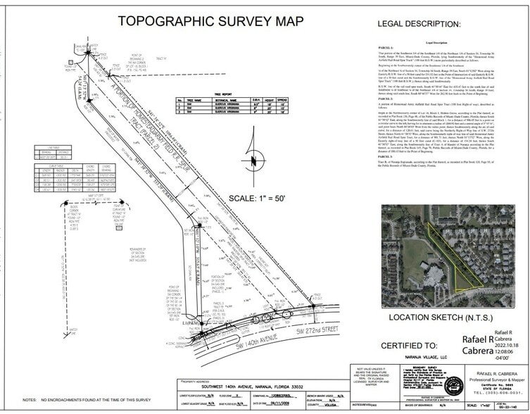 More Photos Of SW 272 ST @ SW 140 AV, Naranja Land For Sale