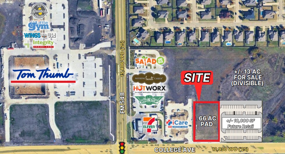 Primary Photo Of 1325 FM 741, Forney Land For Lease