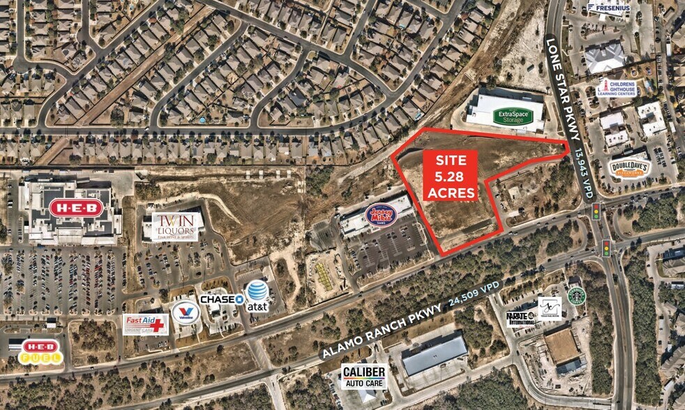 Primary Photo Of Alamo Ranch Pky & Lonestar Pky, San Antonio Land For Sale