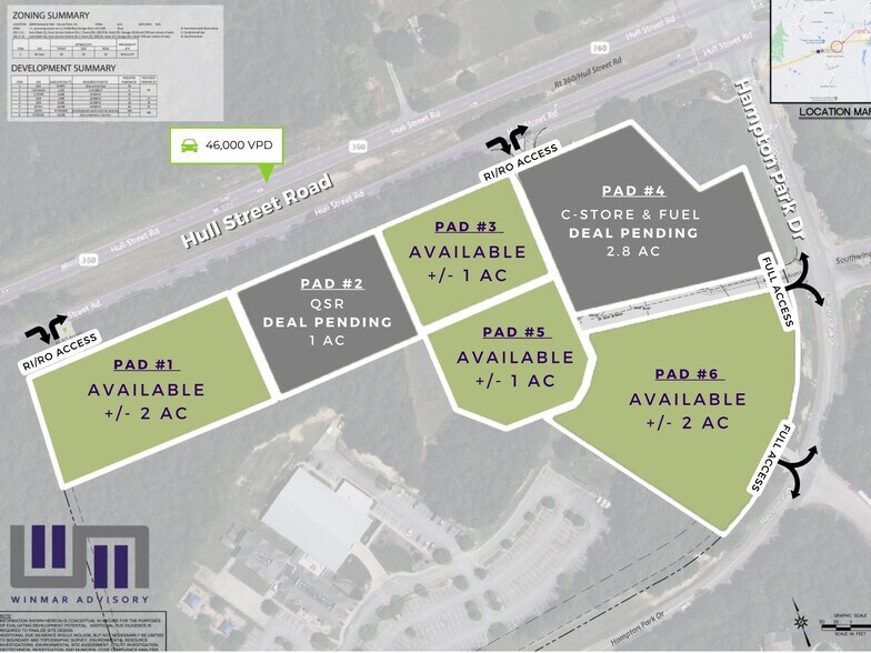 More Photos Of 15500 Hampton Park, Chesterfield Land For Lease