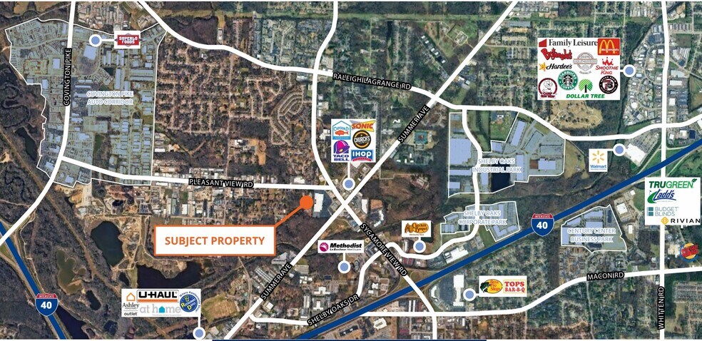 More Photos Of 1737 Sycamore View Rd, Memphis Land For Lease