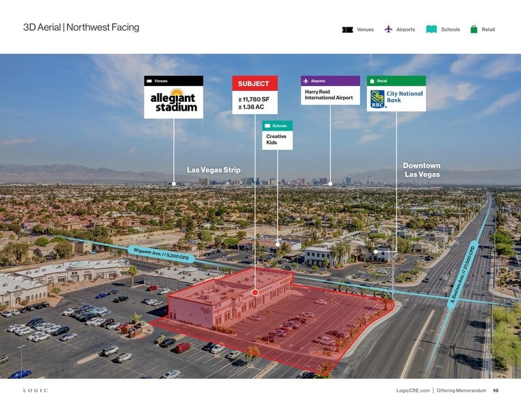 More Photos Of 8505-8515 S Eastern Ave, Las Vegas Storefront Retail Office For Sale