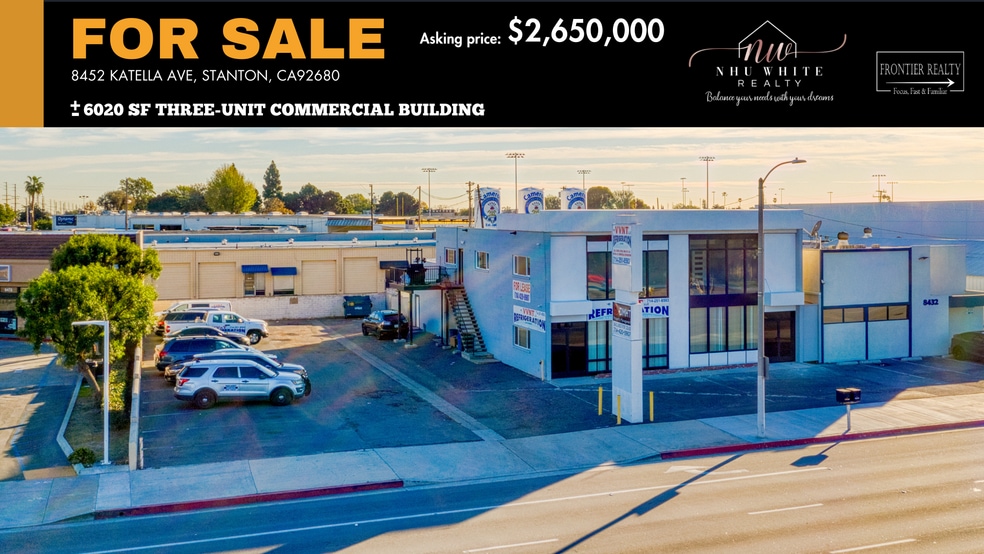 Primary Photo Of 8452 Katella Ave, Stanton Industrial For Sale