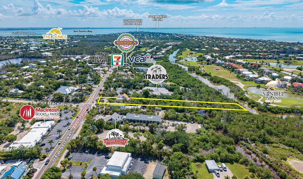 More Photos Of 1571 Periwinkle Way, Sanibel Freestanding For Sale