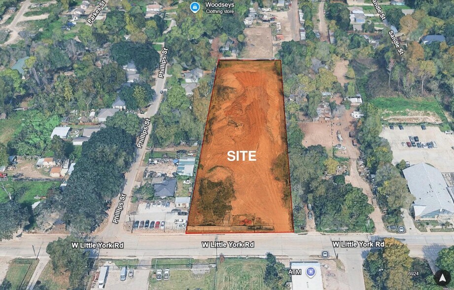 Primary Photo Of 1714 Little York rd, Houston Land For Sale