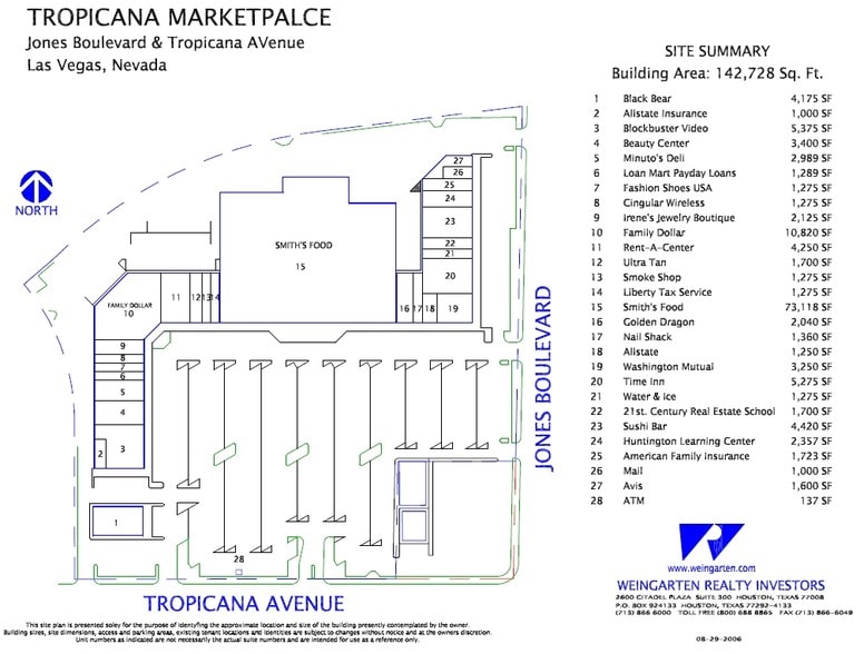 More Photos Of 6120-6180 W Tropicana Ave, Las Vegas Unknown For Lease