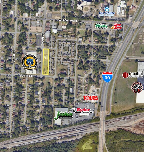 More Photos Of 2701 Main st, Little Rock Sports And Entertainment For Sale