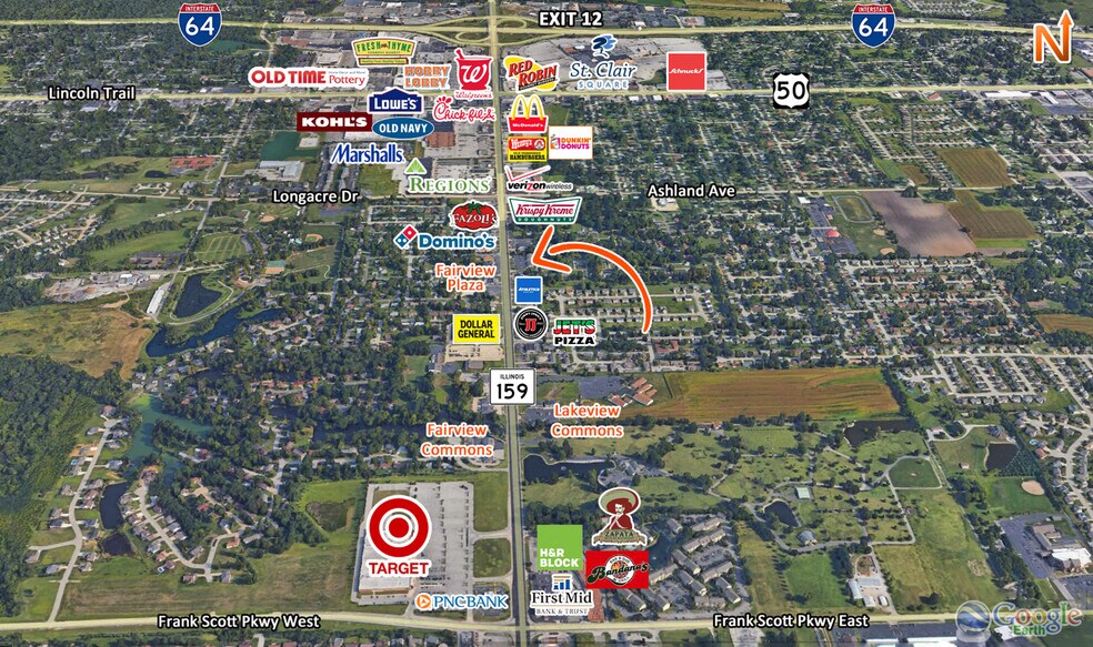 More Photos Of 5400 N Illinois St, Fairview Heights Medical For Lease