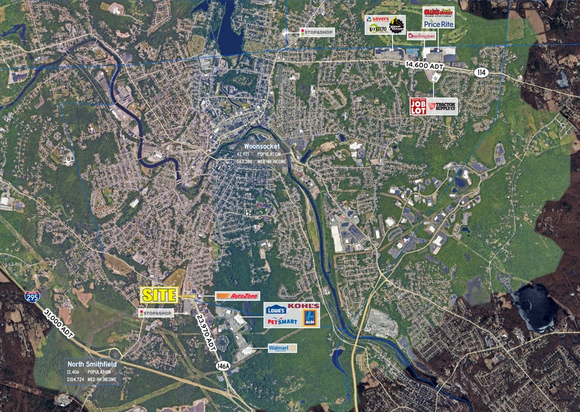 More Photos Of 1400-1450 Park Ave, Woonsocket Unknown For Lease