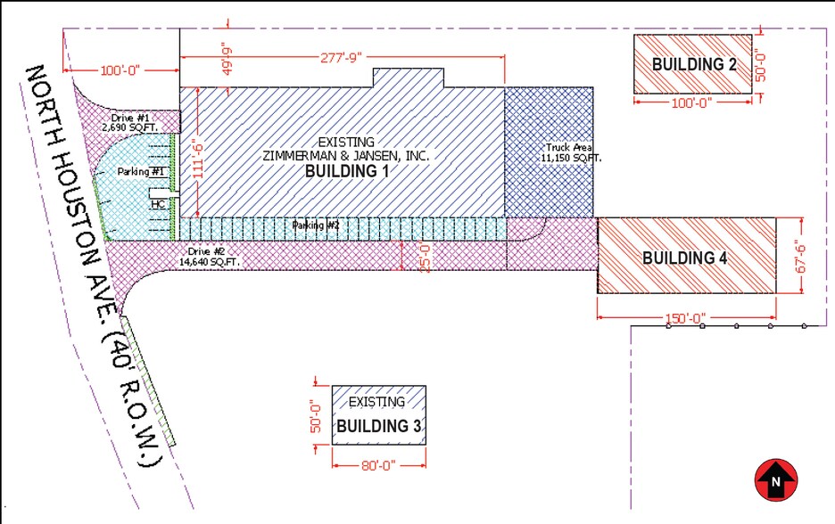More Photos Of 620 N Houston Ave, Humble Manufacturing For Lease