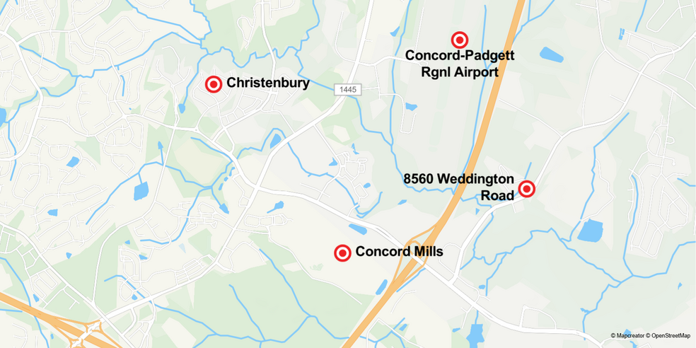 More Photos Of 8560 Weddington Rd, Concord Land For Sale