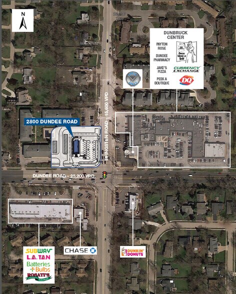 More Photos Of 2800 Dundee Rd, Northbrook Land For Sale