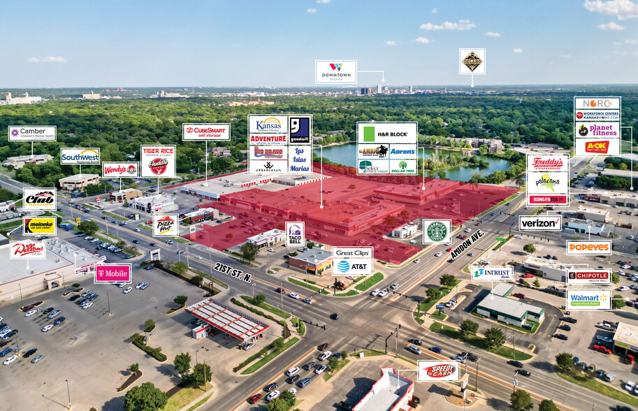 Primary Photo Of 2020 N Amidon & 1701 W 21st St, Wichita Storefront Retail Office For Sale