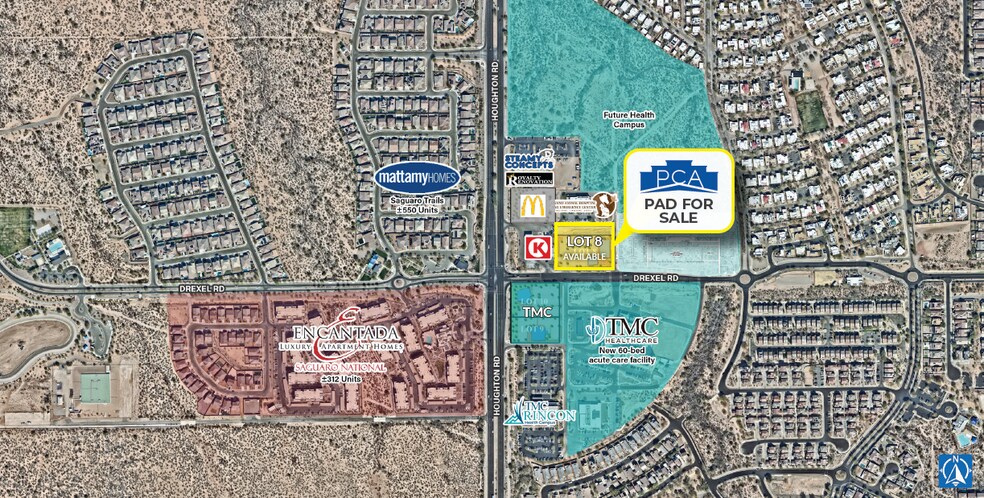 More Photos Of Houghton Rd & Drexel Rd, Tucson Land For Sale