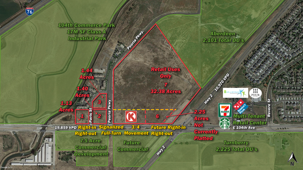 Primary Photo Of E 104th Ave. & Highway 2, Commerce City Land For Sale