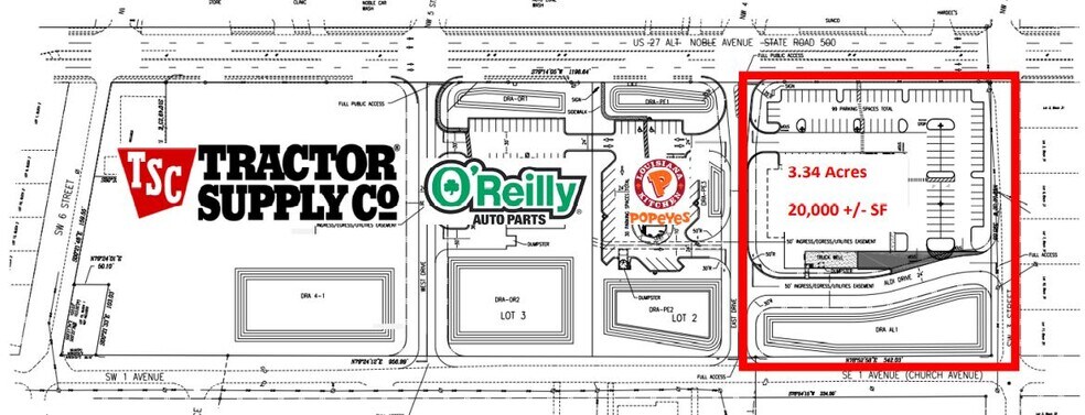 More Photos Of 130 SW 3rd St, Williston Freestanding For Lease