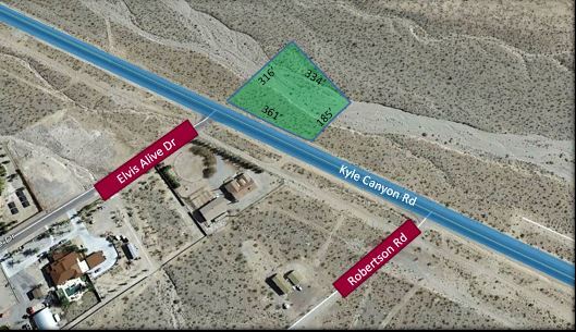 More Photos Of Kyle Canyon & Elvis Alive, Las Vegas Land For Sale
