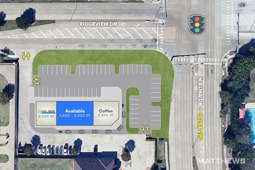 More Photos Of 1421 Ridgeview dr, Allen Storefront For Lease