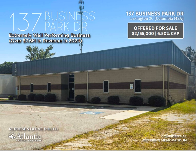 Primary Photo Of 137 Business Park Dr, Lexington Manufacturing For Sale