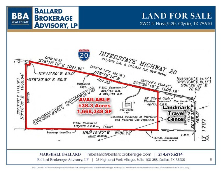 More Photos Of SWC N Hays, Clyde Land For Sale
