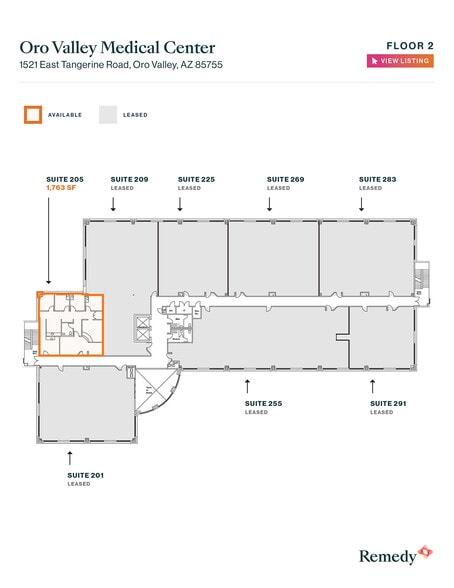 More Photos Of 1521 E Tangerine Rd, Oro Valley Medical For Lease