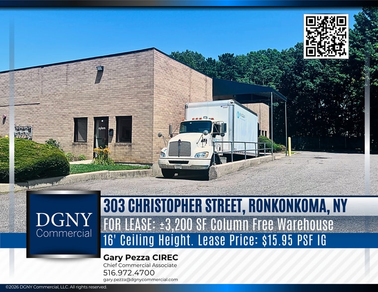 Primary Photo Of 303 Christopher St, Ronkonkoma Warehouse For Lease