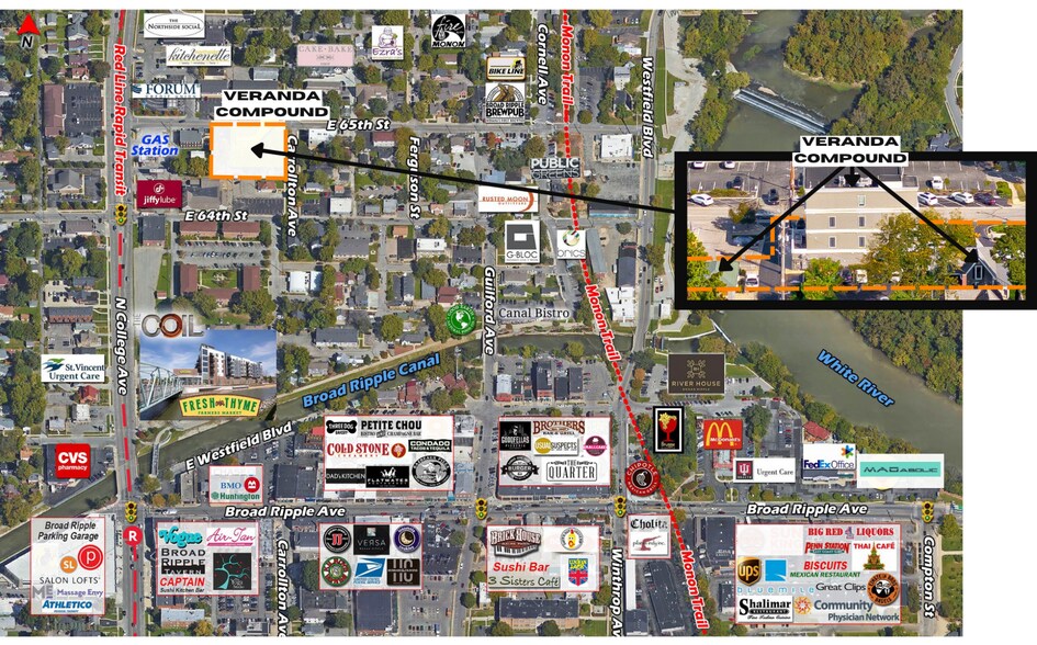 More Photos Of 725 E 65th St, Indianapolis Loft Creative Space For Sale