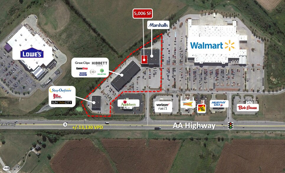More Photos Of 191-219 Wal Mart Way, Maysville General Retail For Lease