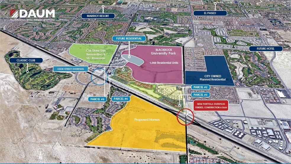 More Photos Of Portola Rd & Gerald Ford Dr, Palm Desert Land For Sale