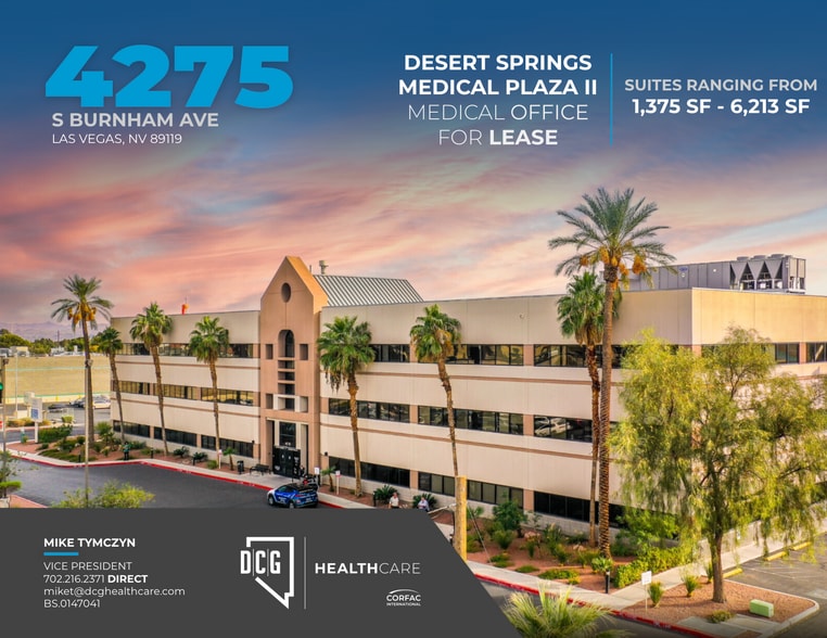 Primary Photo Of 4275 S Burnham Ave, Las Vegas Medical For Lease