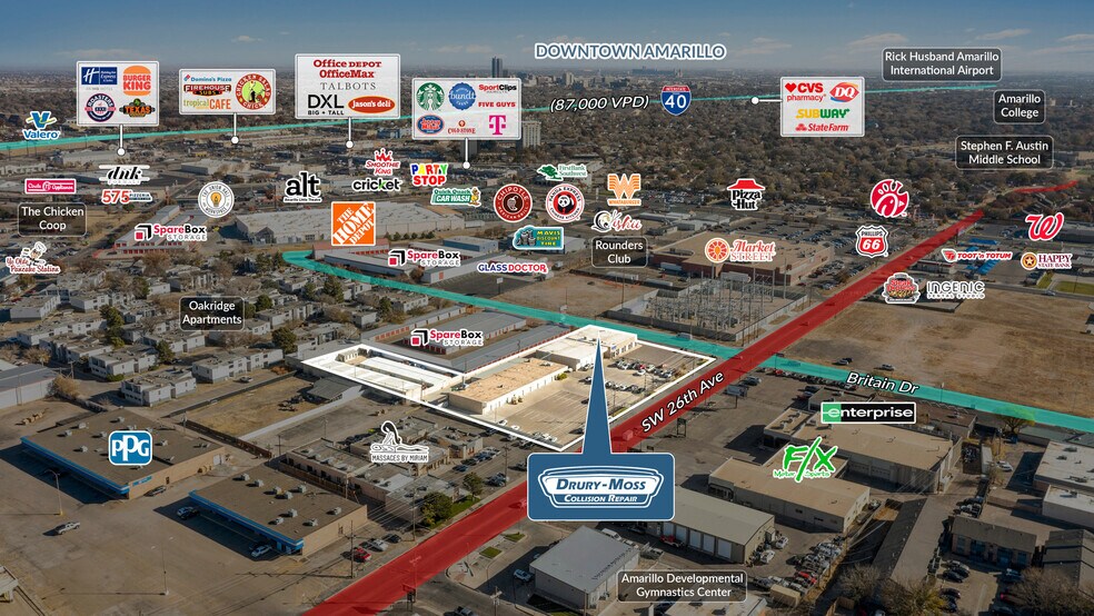 More Photos Of 3000 SW 26th Ave, Amarillo Auto Repair For Sale