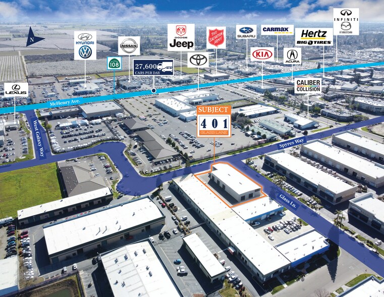 More Photos Of 401 Glass Ln, Modesto Warehouse For Lease