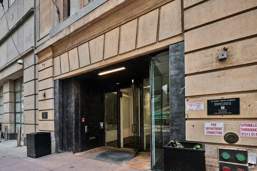 More Photos Of 10 W 56th St, New York Storefront Retail Office For Lease
