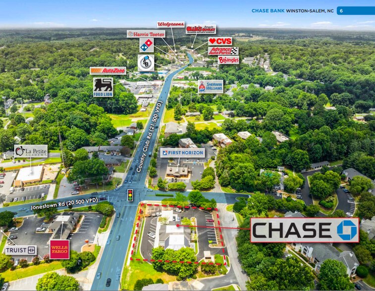 More Photos Of 4625 Country Club Rd, Winston-Salem Bank For Sale