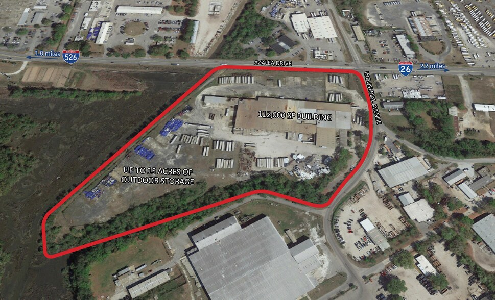 More Photos Of 2819 Industrial Ave, North Charleston Land For Lease