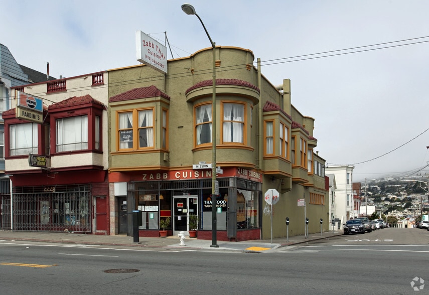 Primary Photo Of 4442 Mission St, San Francisco Storefront Retail Office For Sale