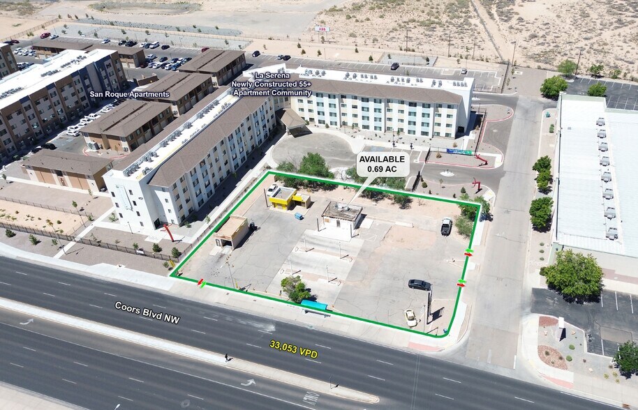 Primary Photo Of 455 Coors Blvd NW, Albuquerque Land For Sale