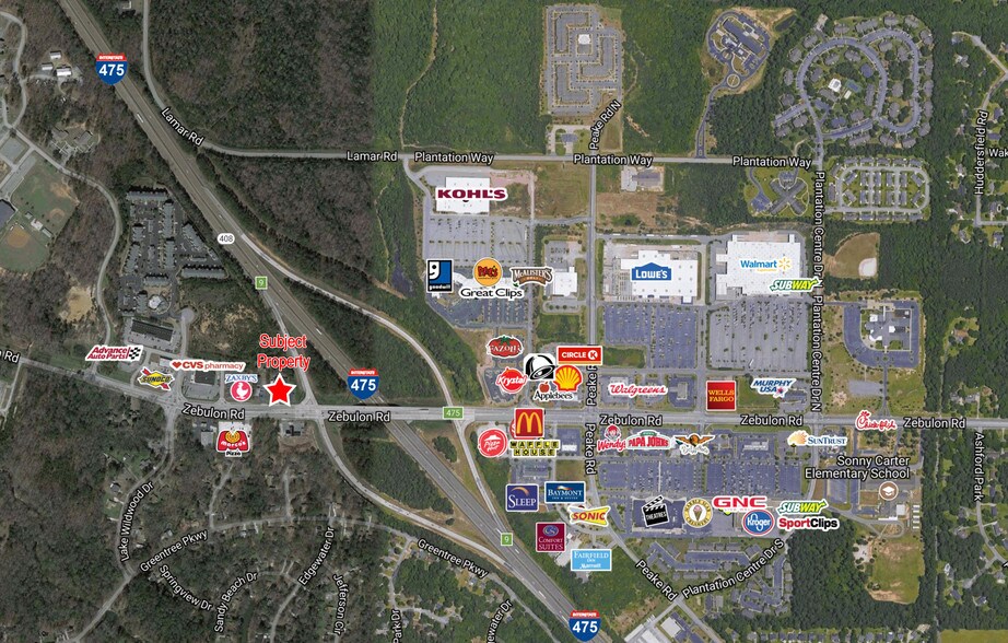 6351 Zebulon Rd, Macon, GA 31220 Retail For Lease