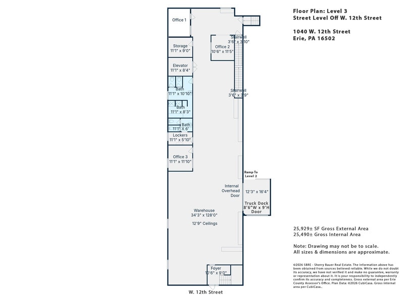 More Photos Of 1040 W 12th St, Erie Manufacturing For Sale