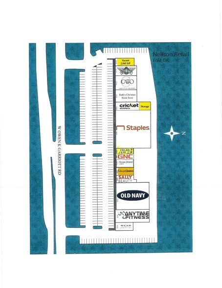 More Photos Of 3322-3518 W Owen K Garriott Rd, Enid General Retail For Lease