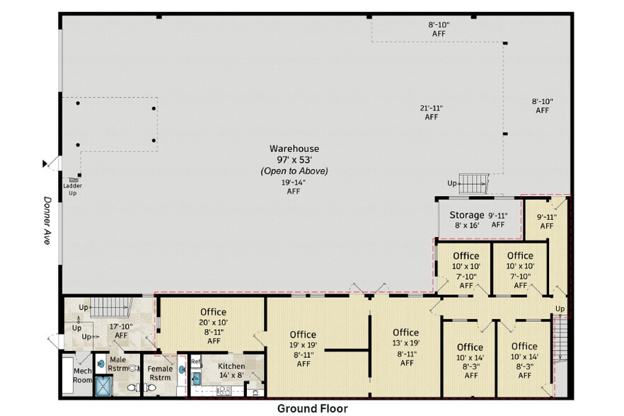 More Photos Of 1385 Donner Ave, San Francisco Warehouse For Sale