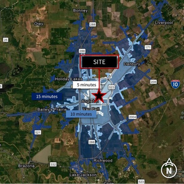 More Photos Of Hwy 35 & Wildcat Dr, Angleton Land For Sale