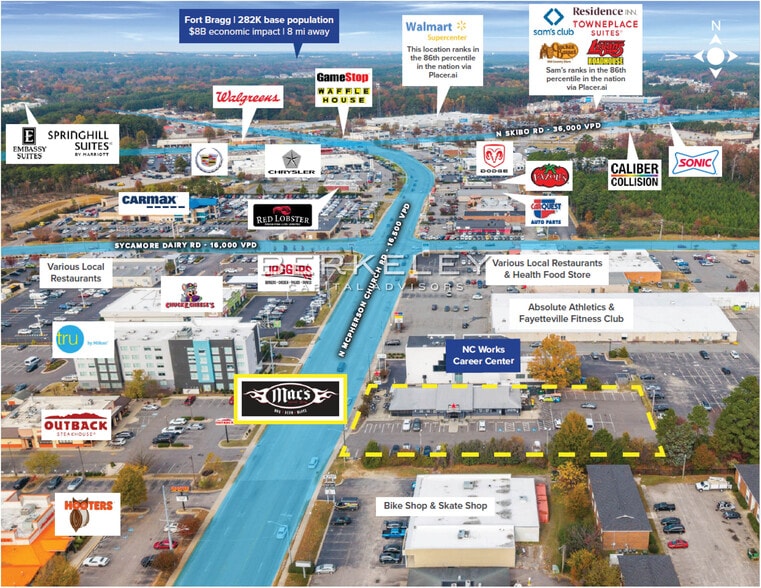 More Photos Of 482 N Mcpherson Church Rd, Fayetteville Restaurant For Sale