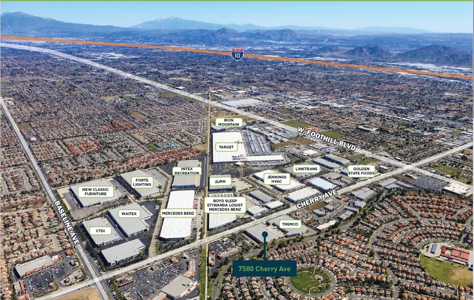 More Photos Of 7580 Cherry Ave, Fontana Warehouse For Lease