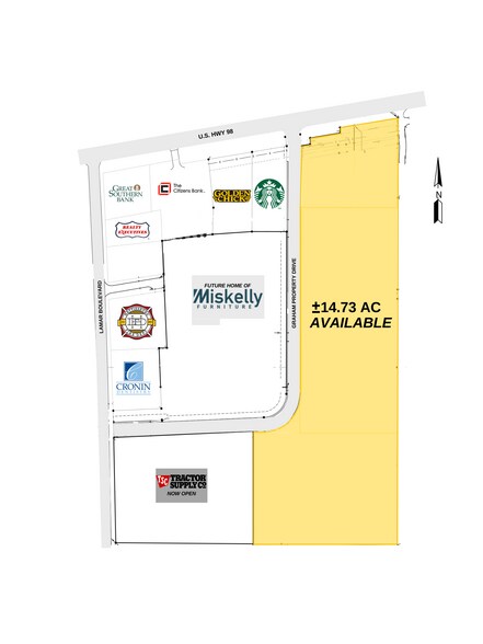More Photos Of Highway 98 & Lamar Blvd, Hattiesburg Land For Sale